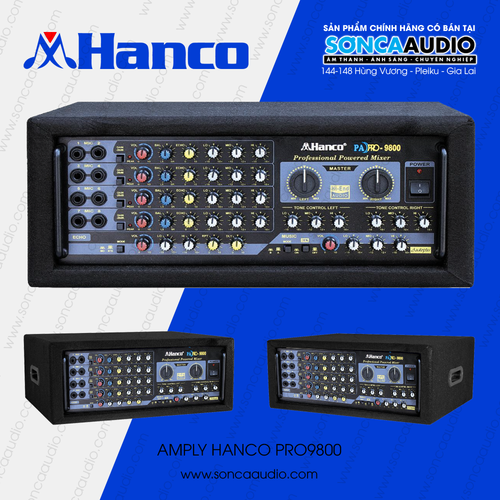 Amply Hanco Pro-9800