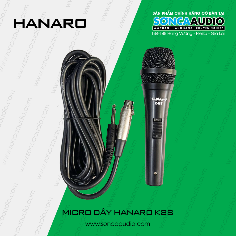 Micro Có Dây Hanaro K-88