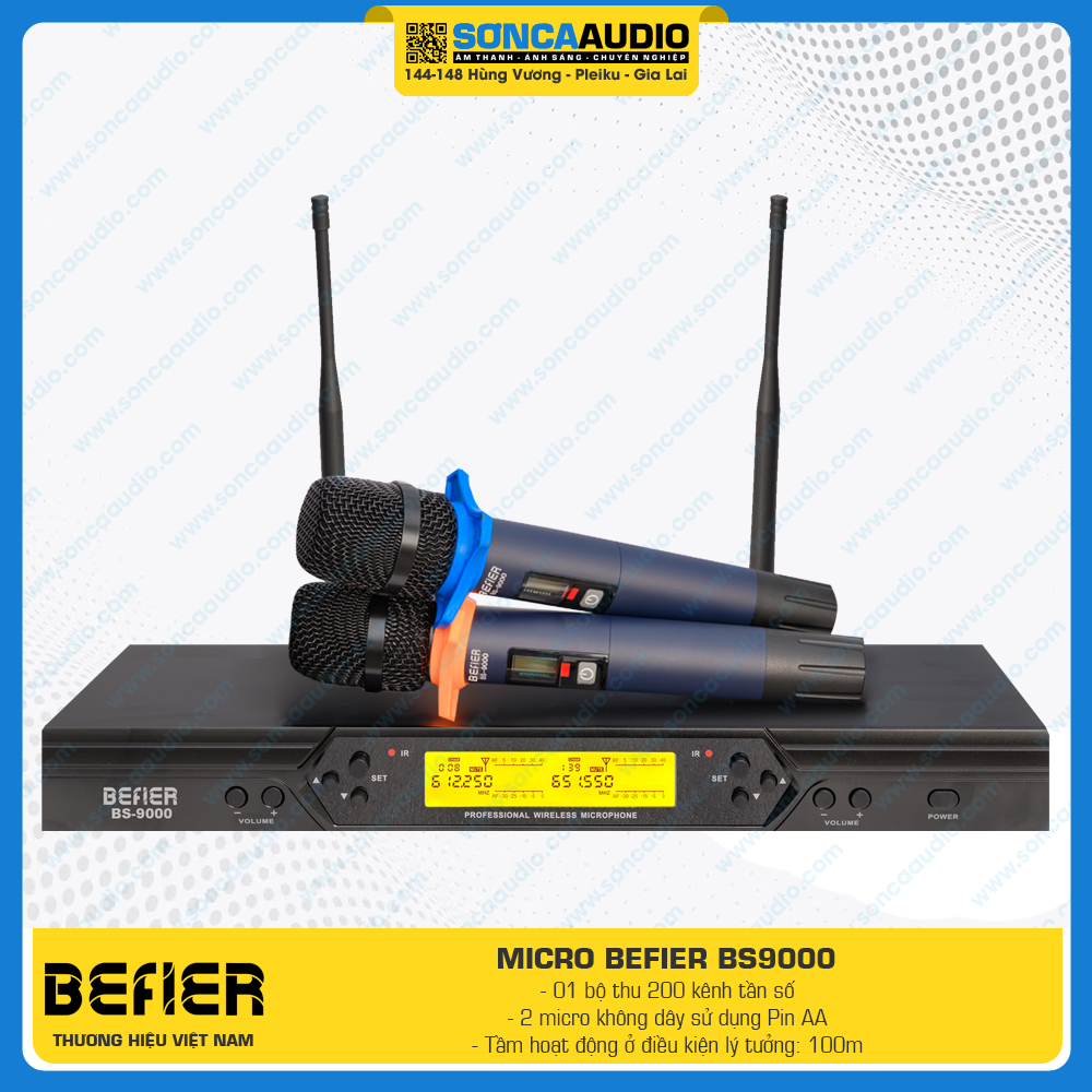 Micro không dây Befier BS9000  