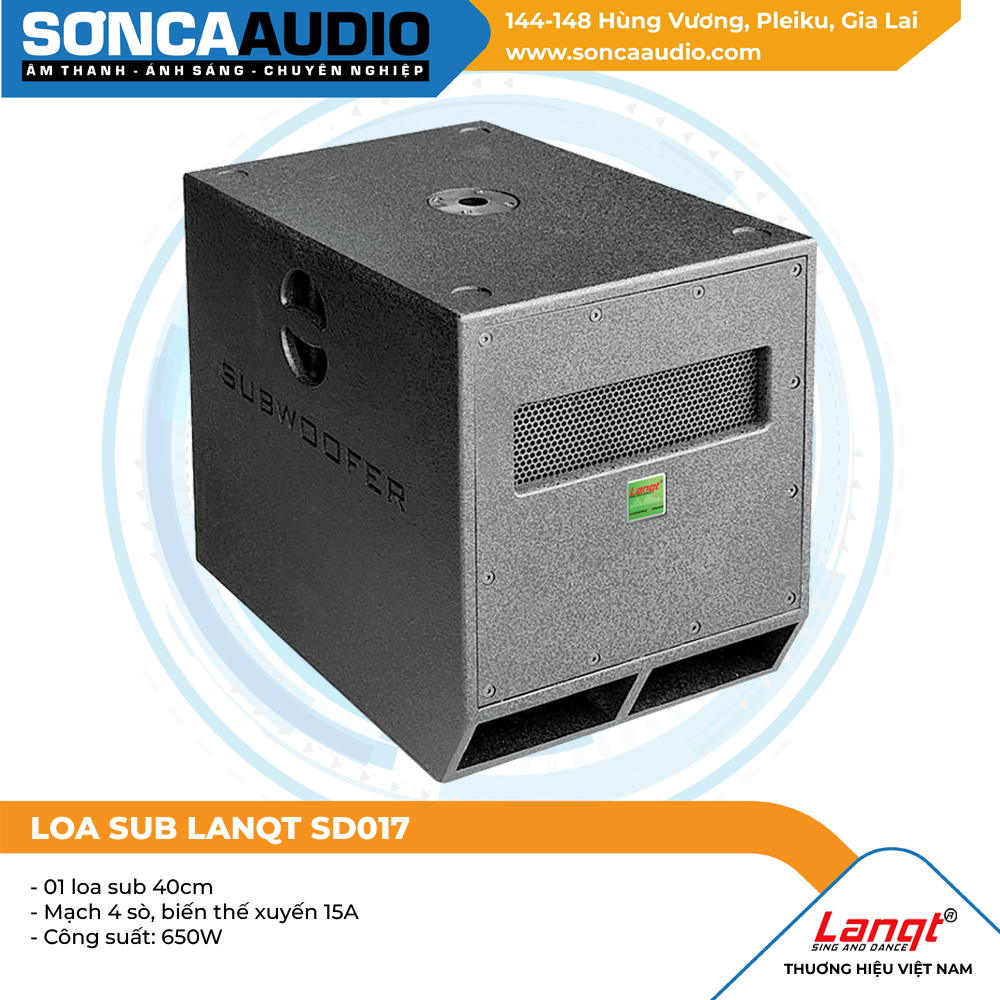 Loa sub điện Lanqt SD017