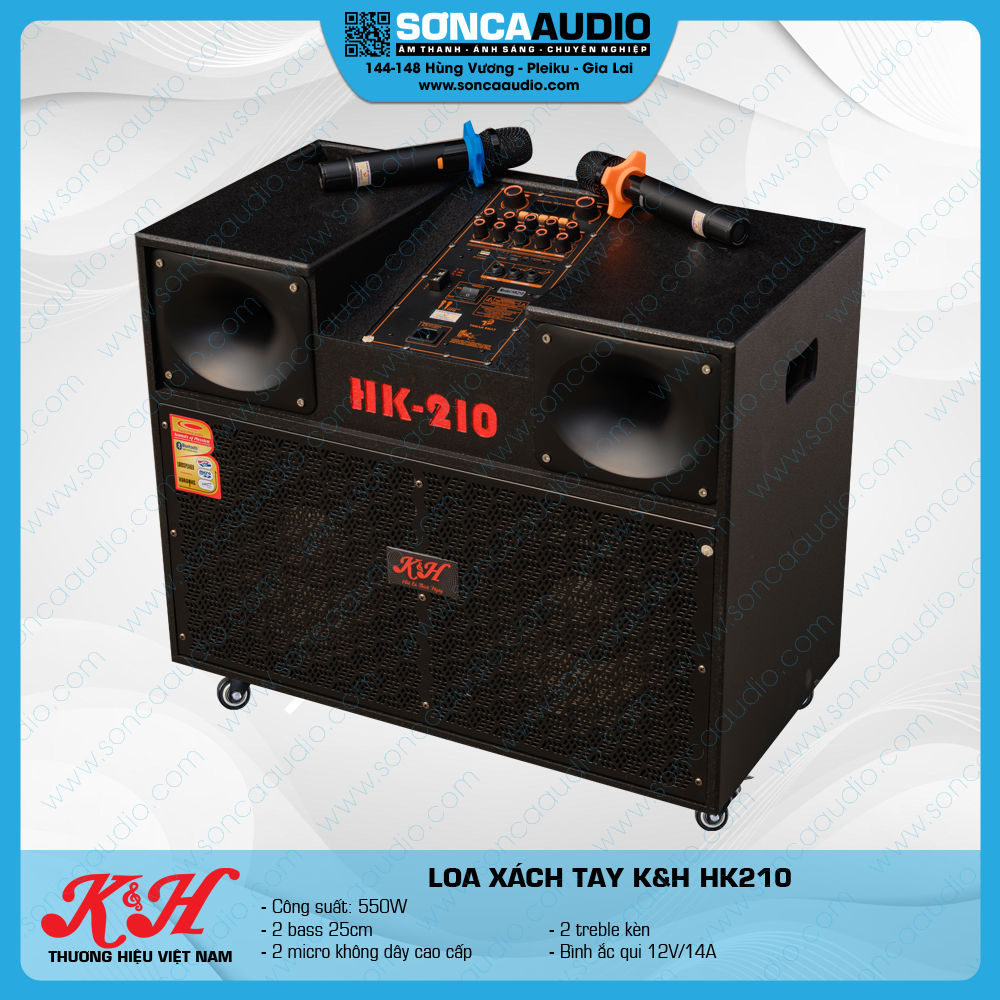 Loa K&H HK210