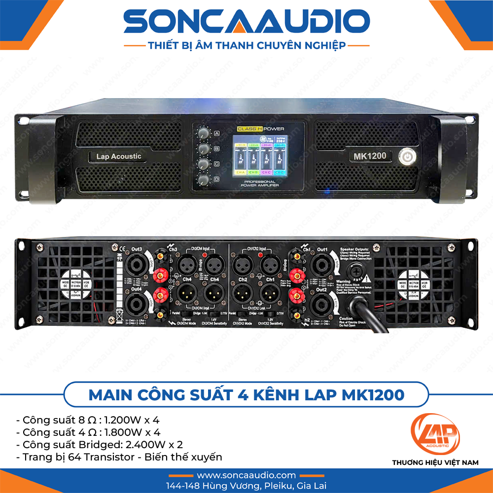 Main Lap Acoustic MK1200